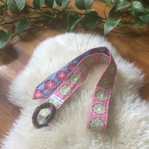 Hadley Pollet Reversible Zinnia Boho Belt